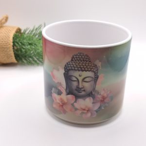 mug bouddha pastel
